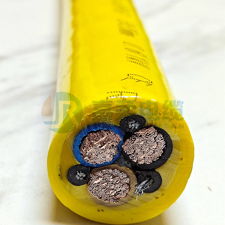 TPU卷筒电缆(高耐磨耐酸碱)