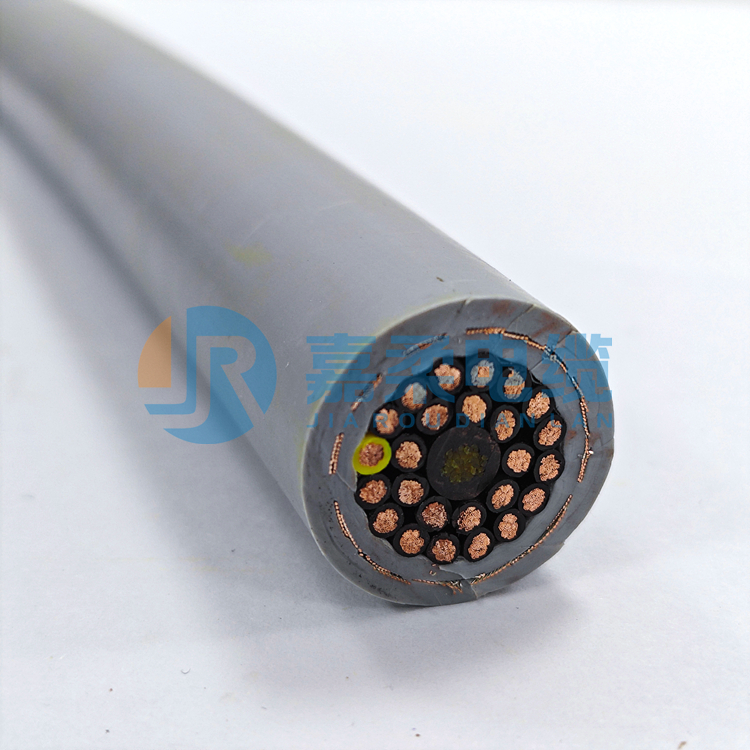 带屏蔽TRVVP双护套拖链电缆