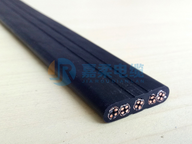 拖链扁电缆(拖链专用高柔性扁电缆)