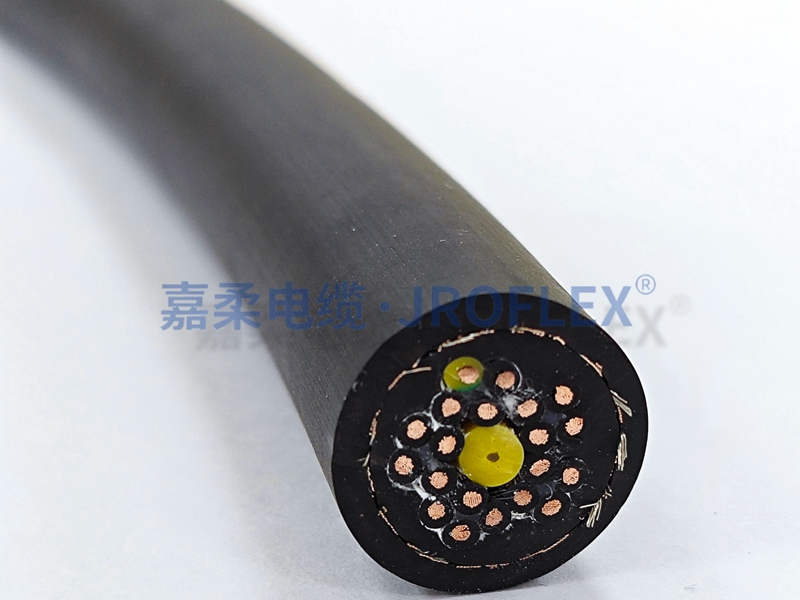 带屏蔽TRVVP双护套拖链电缆