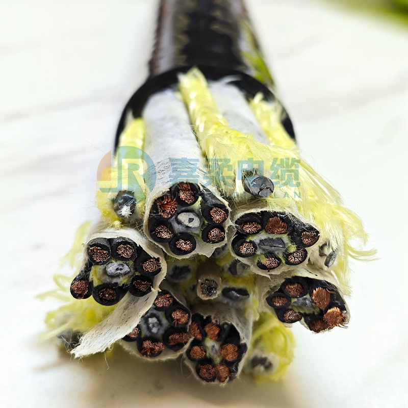 帶鉛珠鏈蓄纜筐吊具電纜(起重機儲纜筐吊具電纜)