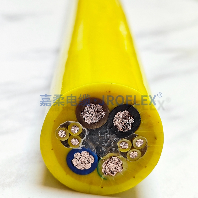 抓斗电缆,起重机抓斗专用聚氨酯PUR电缆 抓斗电缆,起重机抓斗专用聚氨酯PUR电缆