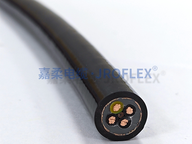 双护套机器人拖链电缆(PUR外护套，超高速拖链专用)